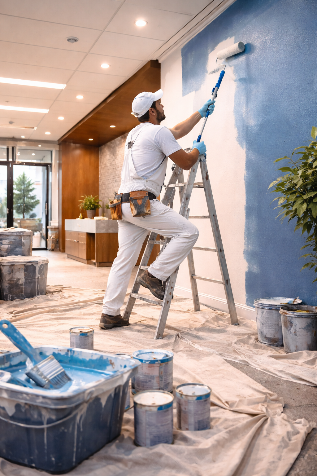 Commercial Painting Services in Belmont