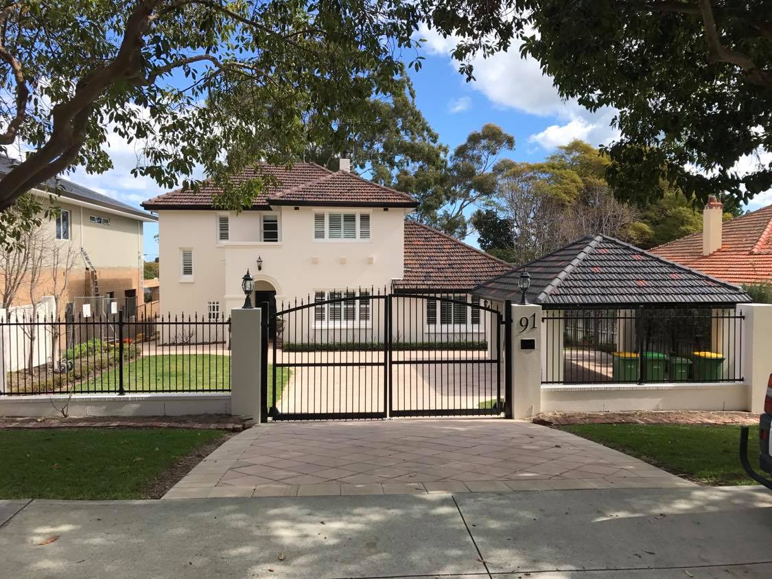 Exterior residential painting for a character home in Perth
