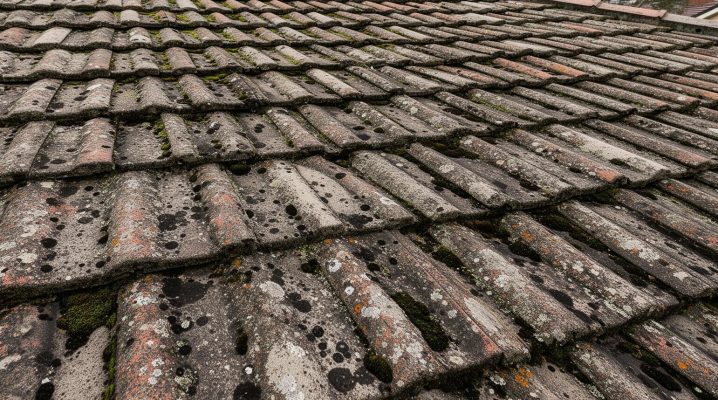 Faded and weathered roof before repainting in Perth