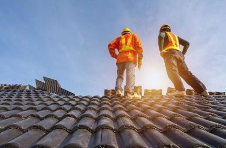 Roof inspection before painting a residential roof in Perth